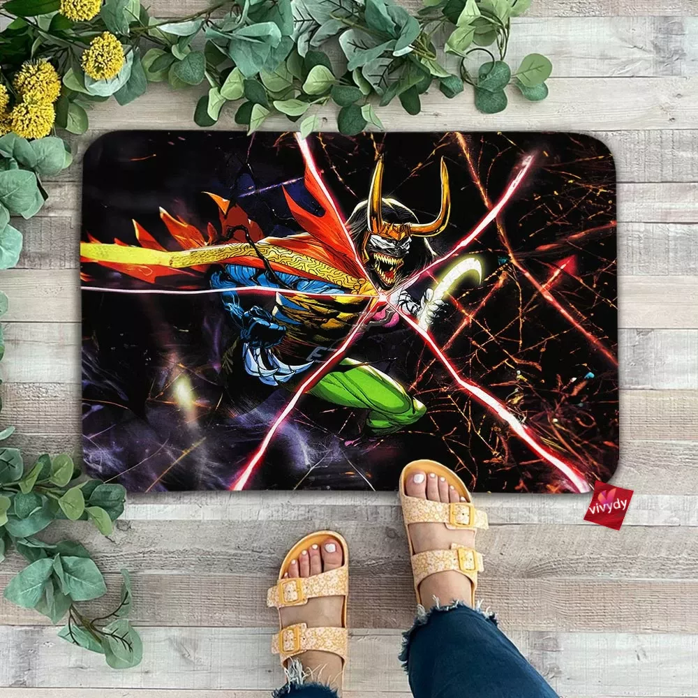 Loki x Venom Doormat