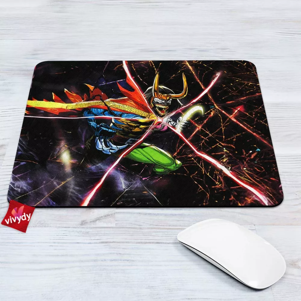 Loki x Venom Mouse Pad