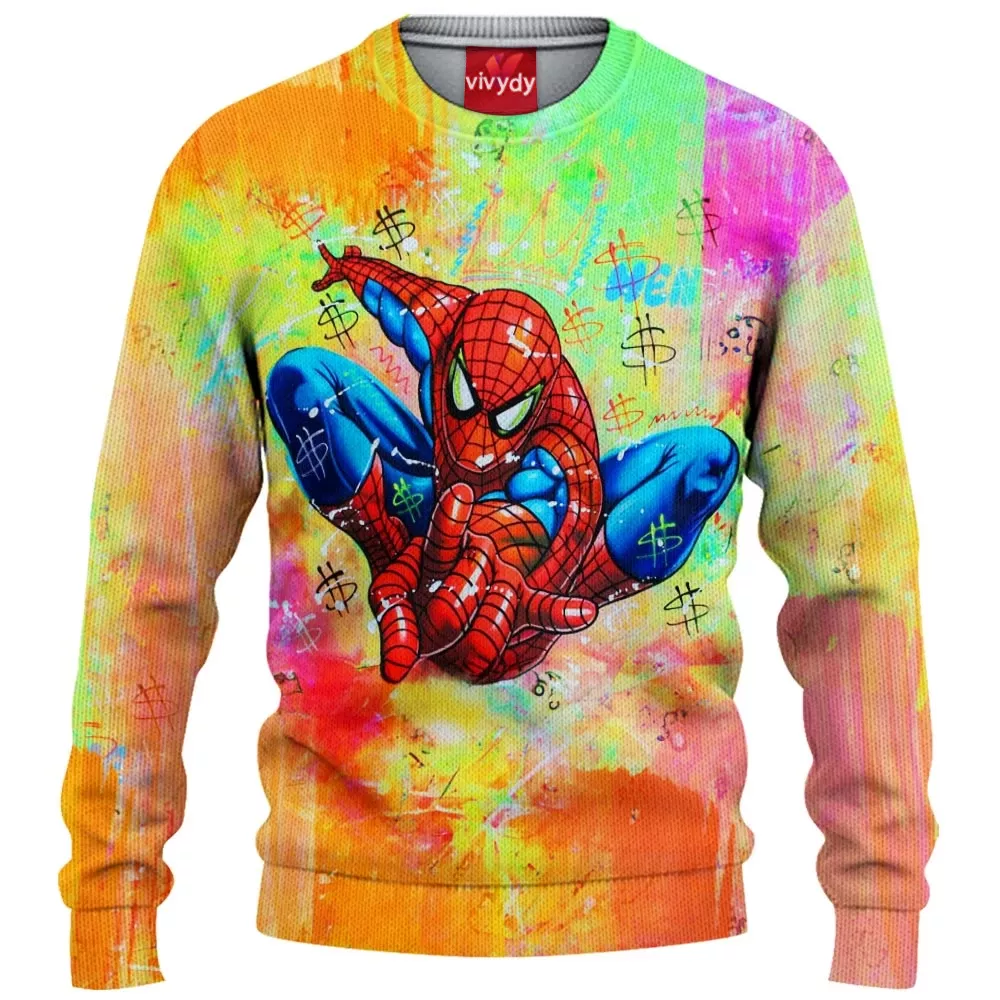 Spider-man Knitted Sweater