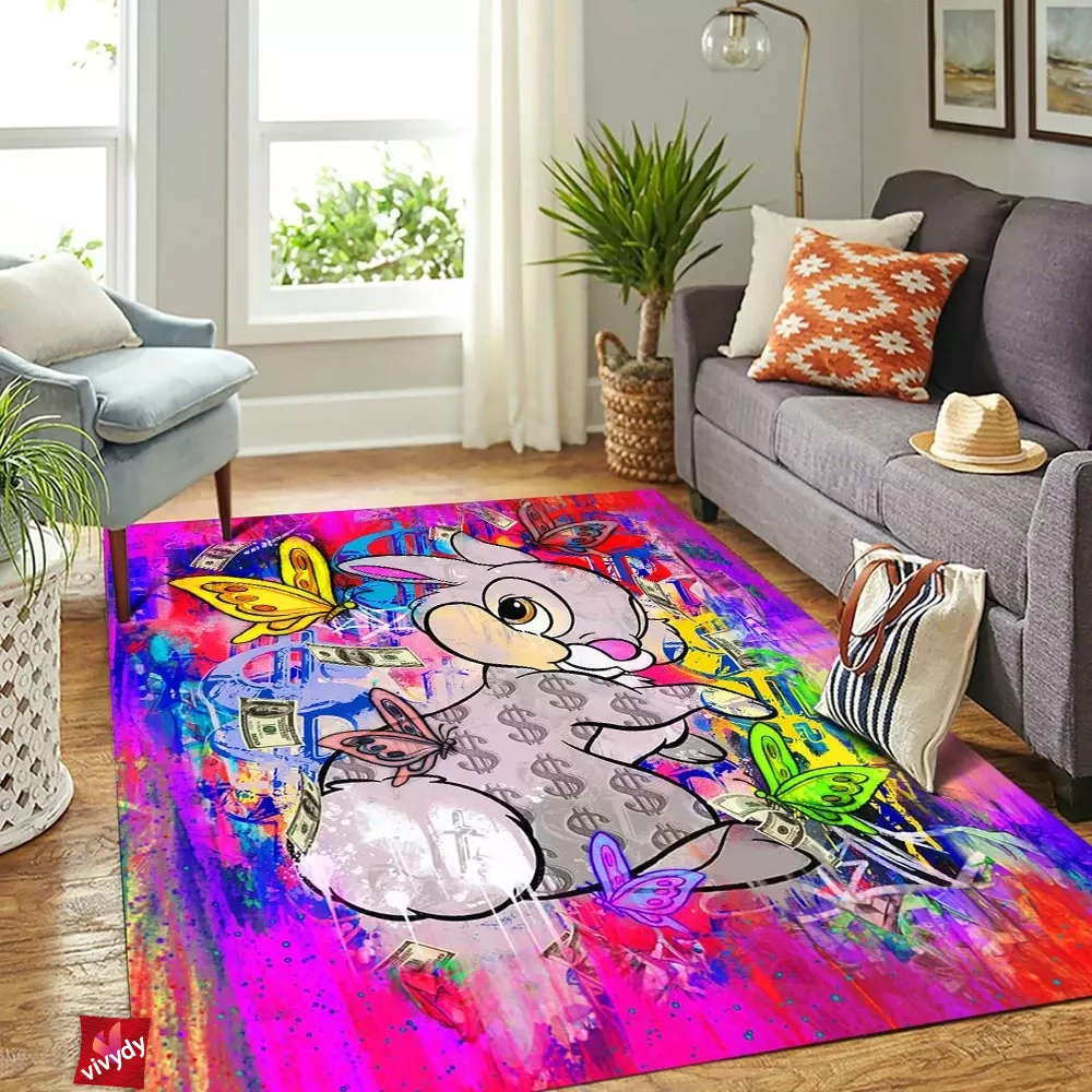 Animated Thumper Rectangle Rug