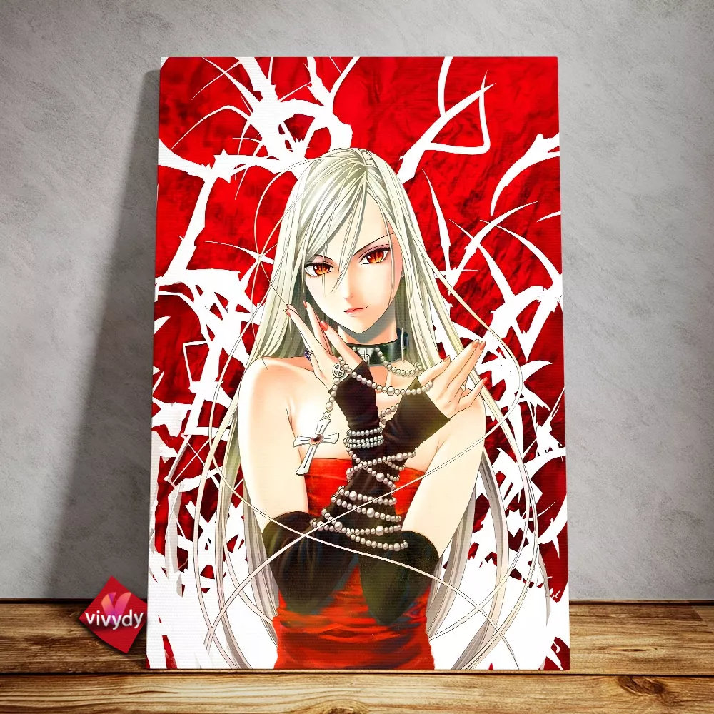 Rosario Vampire Canvas Wall Art