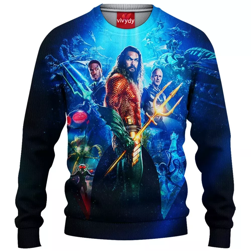 Aquaman Knitted Sweater