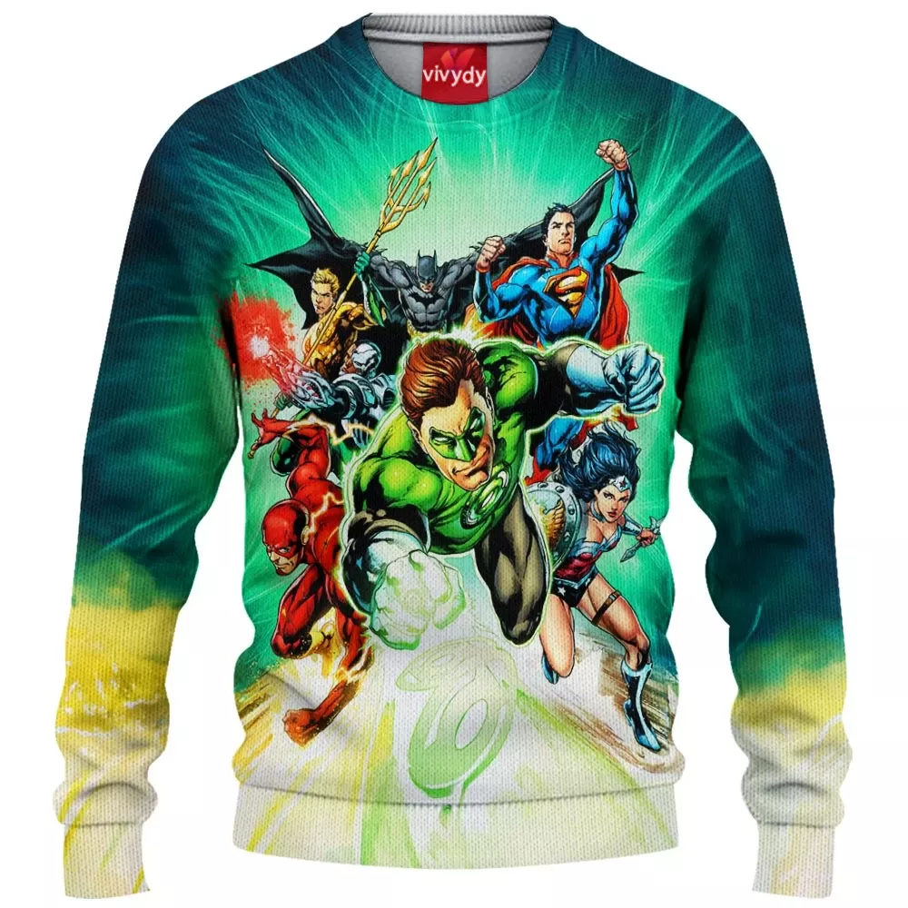 Justice League Knitted Sweater