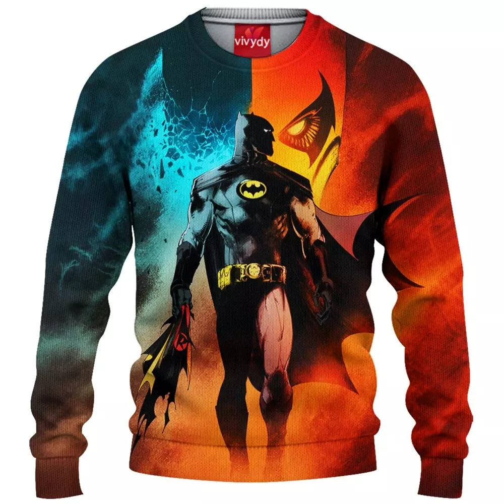 Death Stroke Batman Knitted Sweater