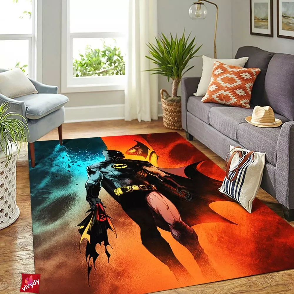 Death Stroke Batman Rectangle Rug