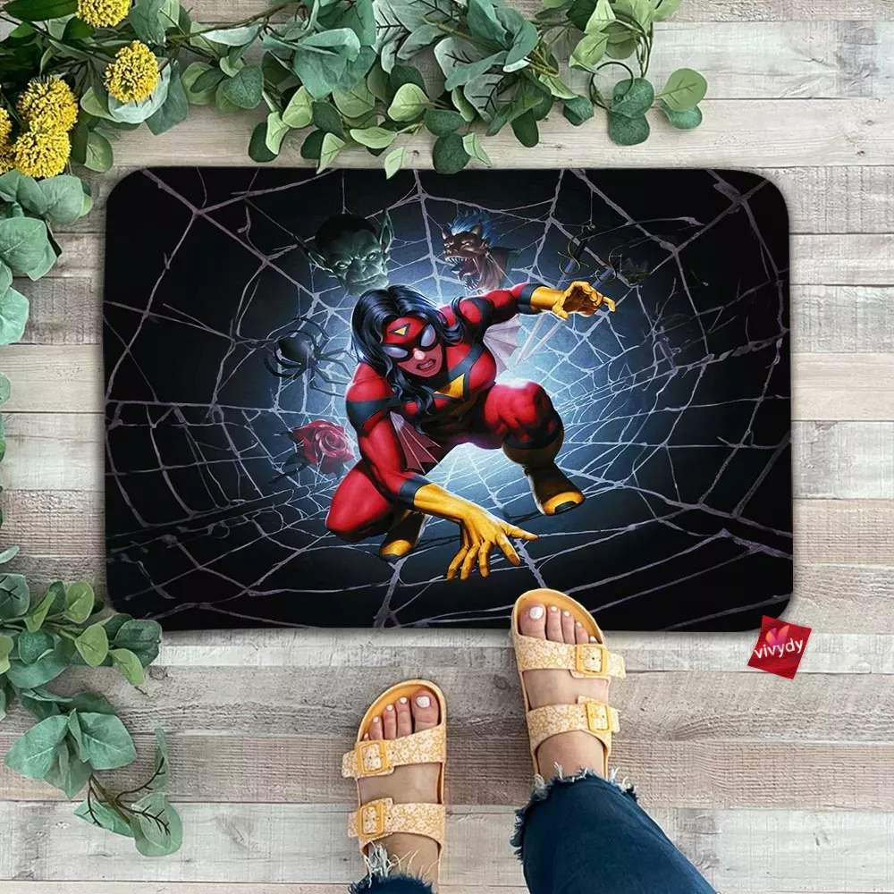 Spider-woman Doormat