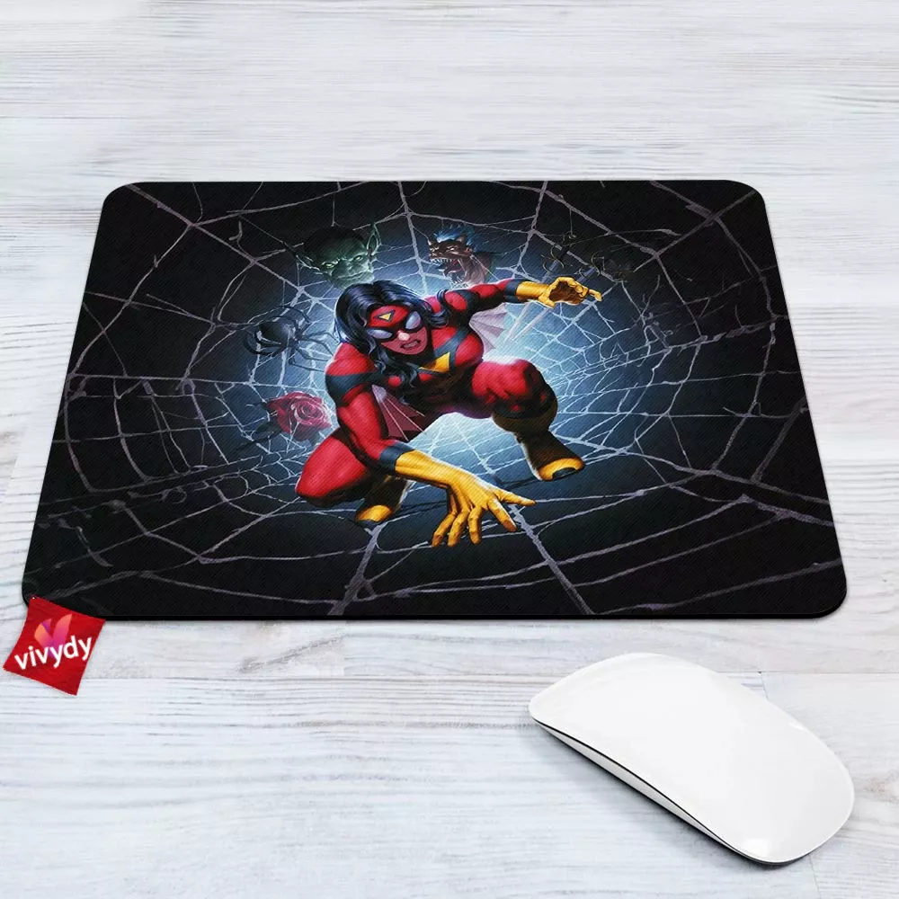 Spider-woman Mouse Pad