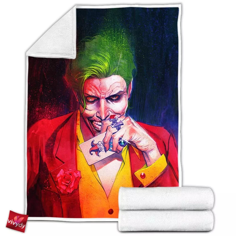 Joker Fleece Blanket