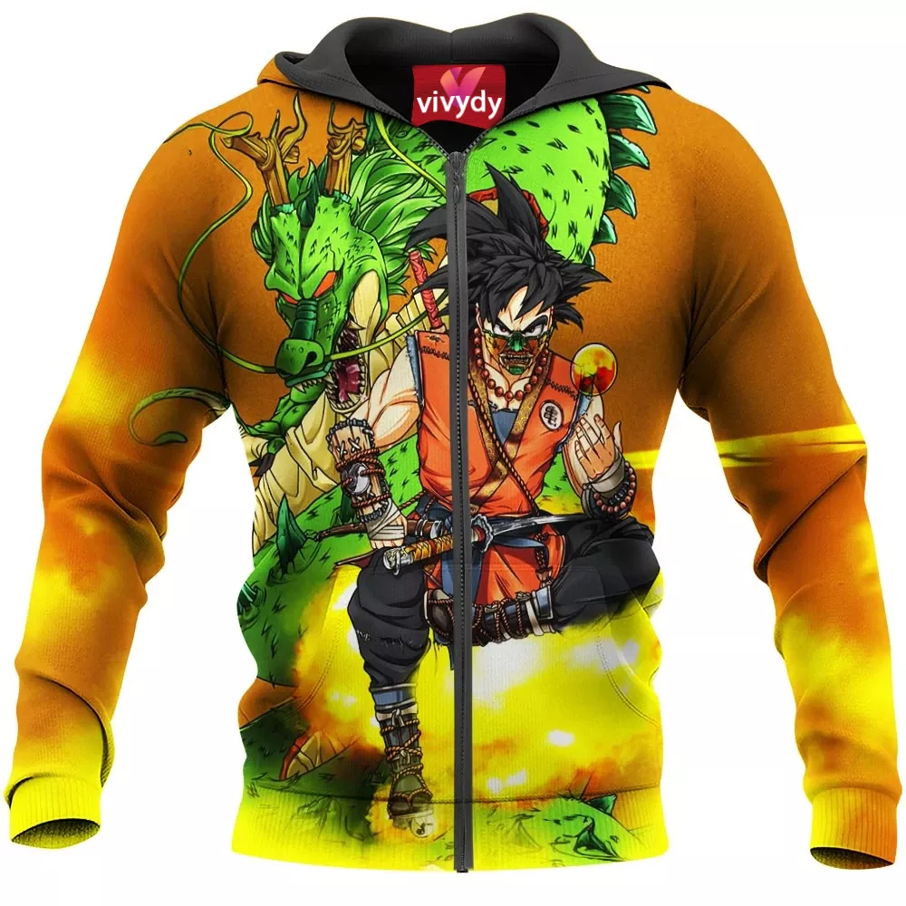 Son Goku Zip Hoodie