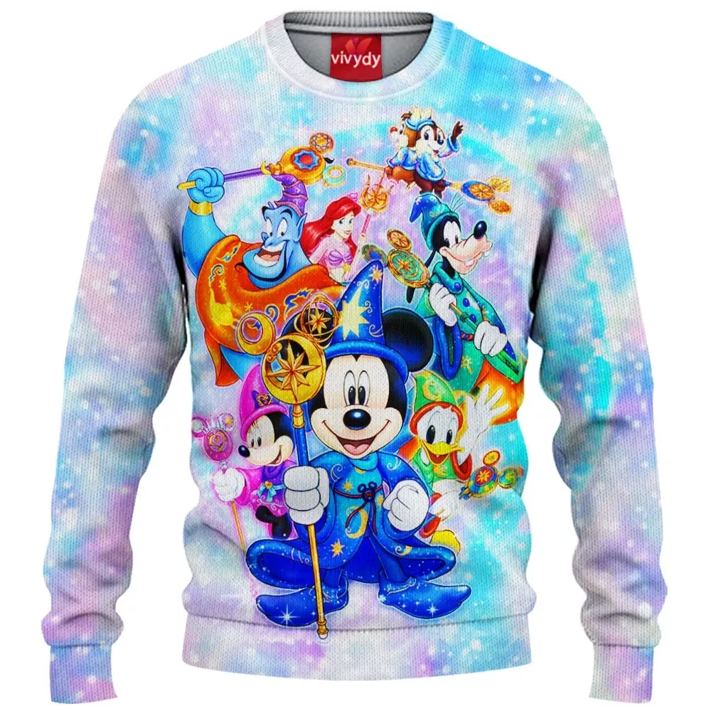 Animated Characters Knitted Sweater