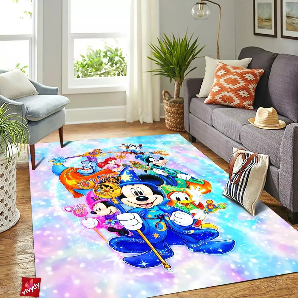 Animated Characters Rectangle Rug