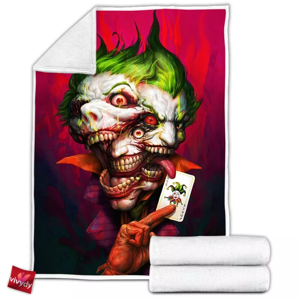 Joker Fleece Blanket