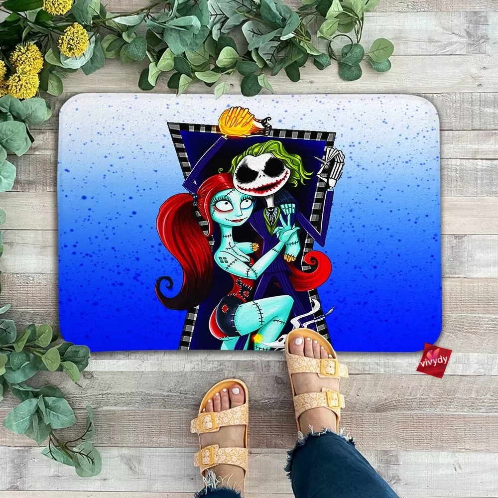 Harley Quinn Sally Joker Jack Doormat