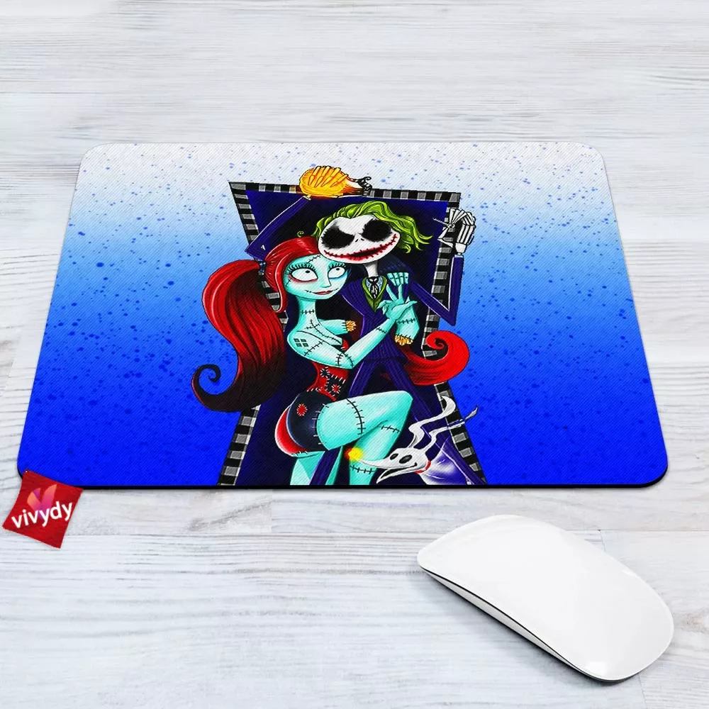 Harley Quinn Sally Joker Jack Mouse Pad