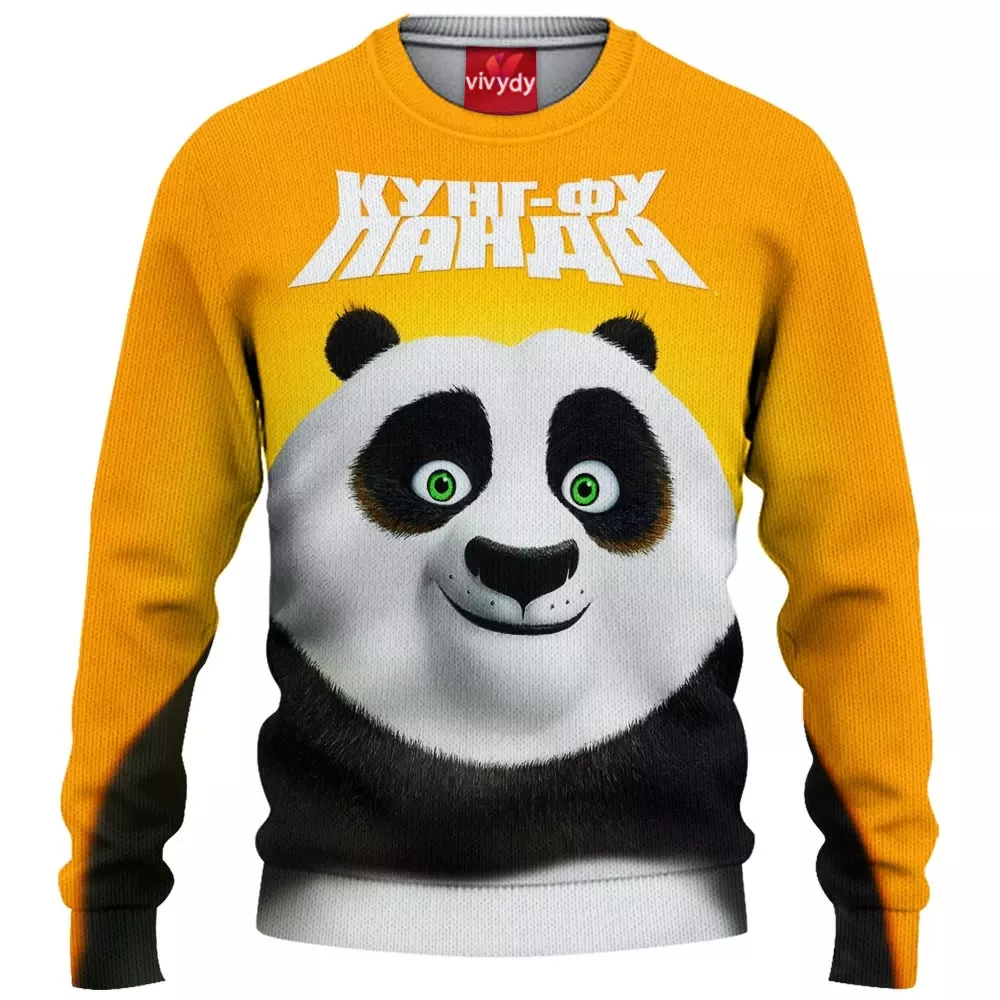 Kung Fu Pa Knitted Sweater