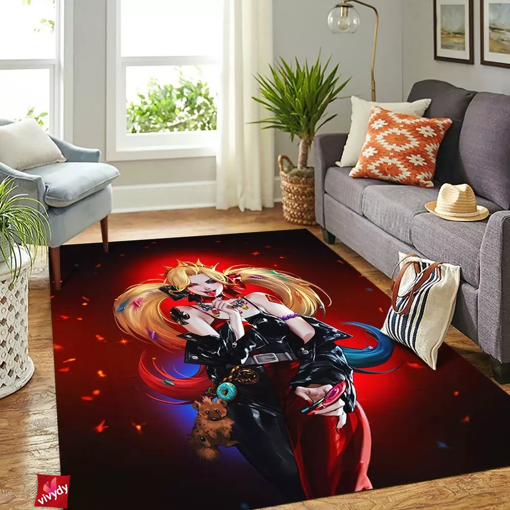 Harley Quinn Rectangle Rug