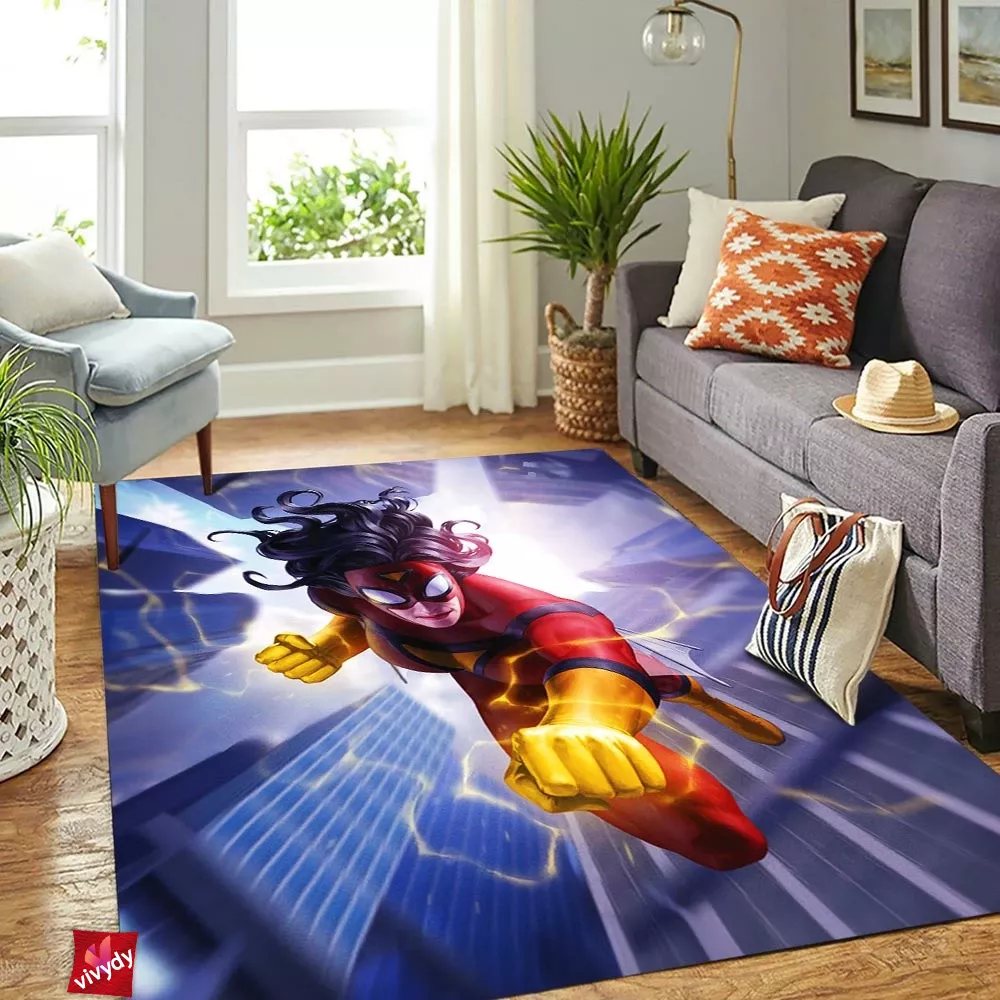 Spider-Woman Rectangle Rug