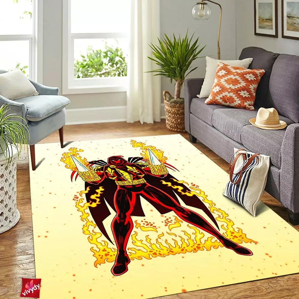 Azrael Comic Rectangle Rug