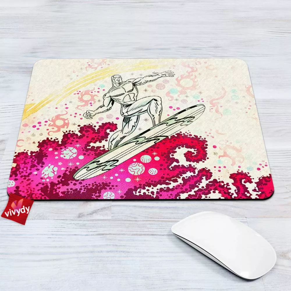 Silver Surfer Mouse Pad