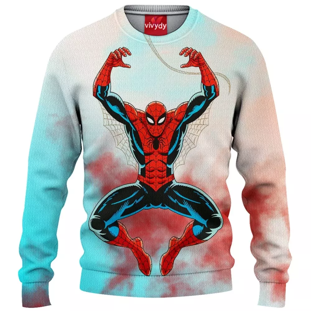 Spider-man Knitted Sweater