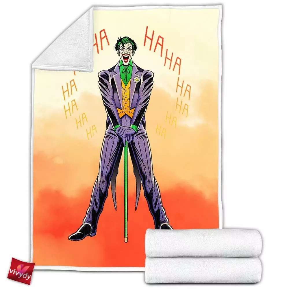 Joker Fleece Blanket