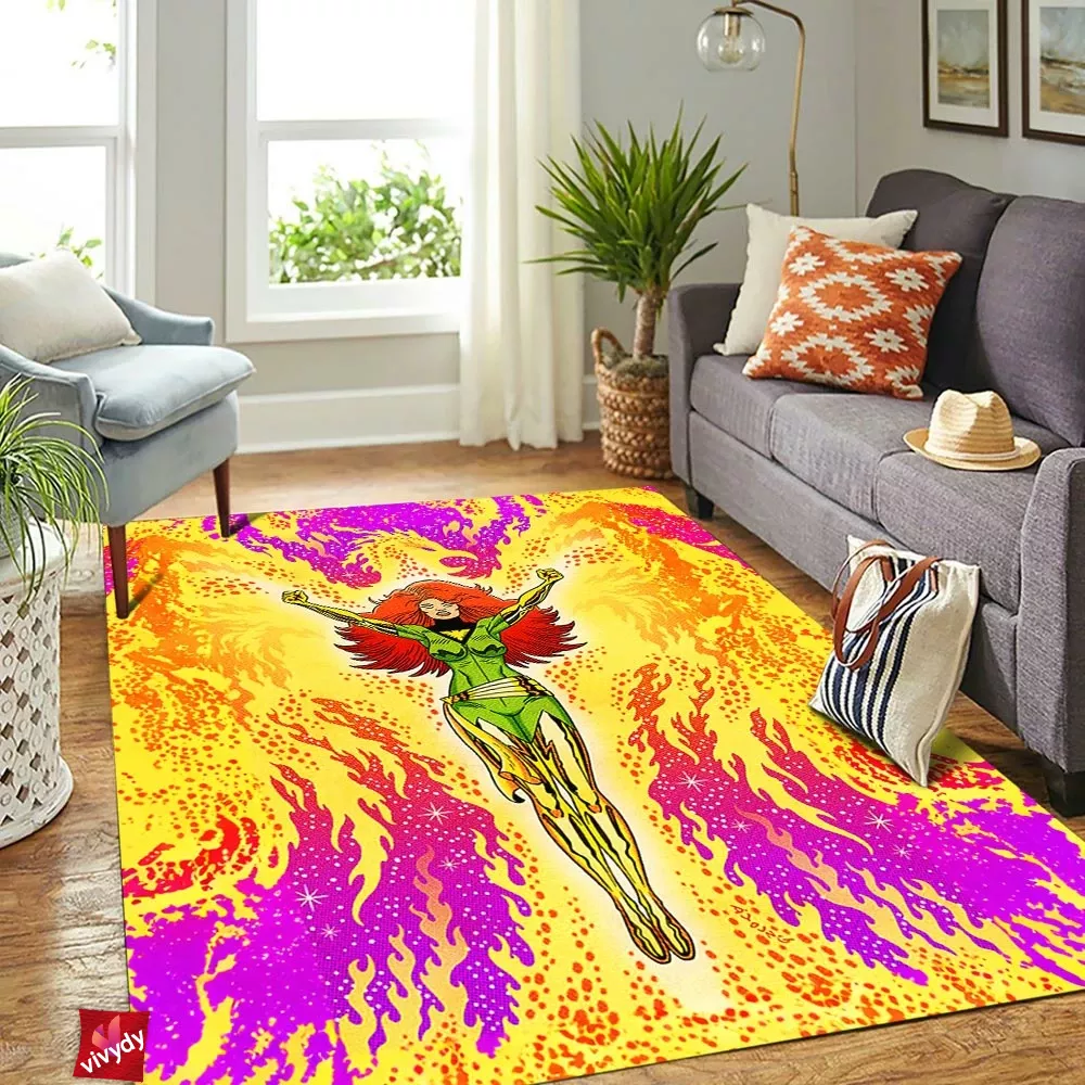 Jean Grey X-men Rectangle Rug