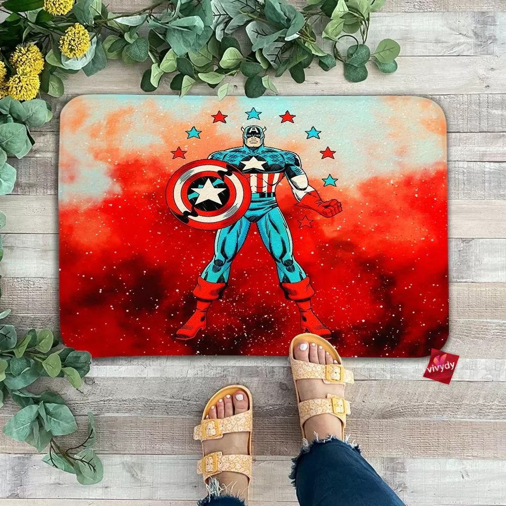 Captain America Doormat