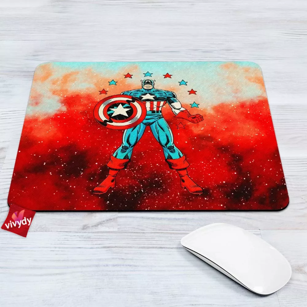 Captain America Mouse Pad