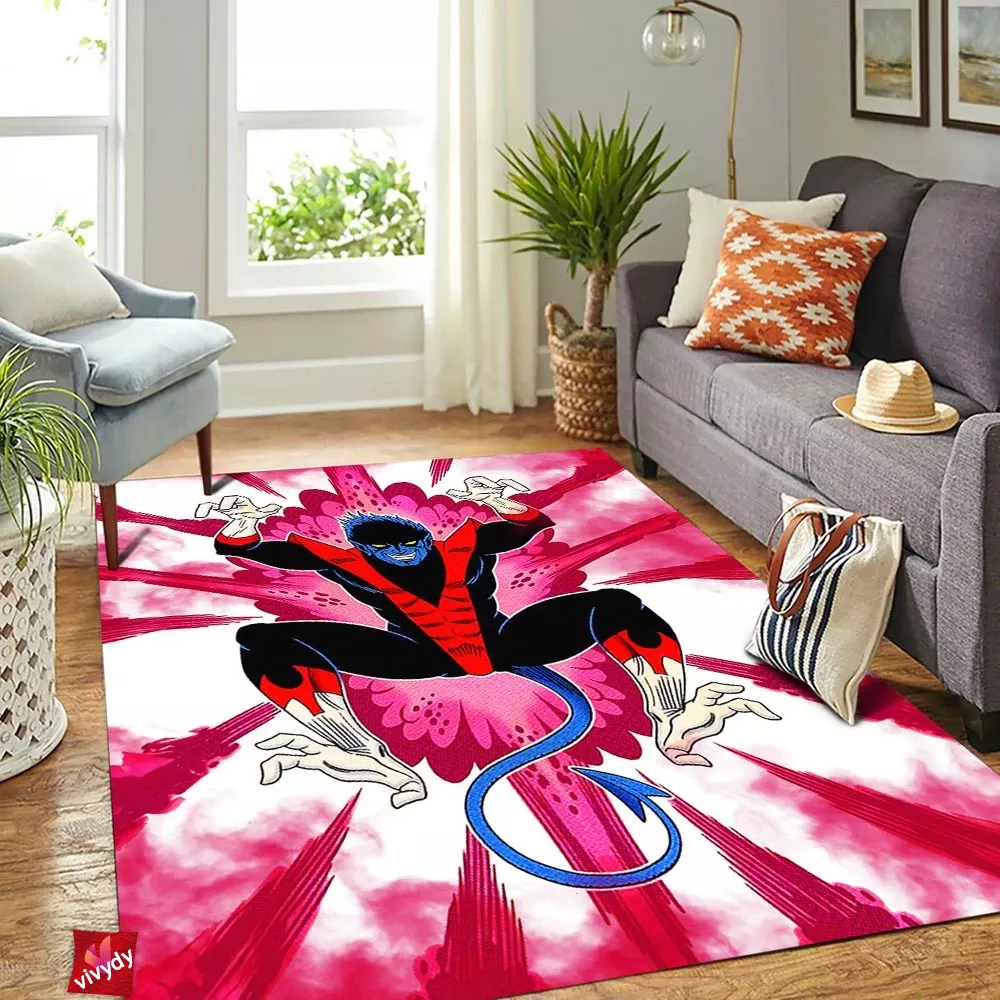 Nightcrawler X-men Rectangle Rug