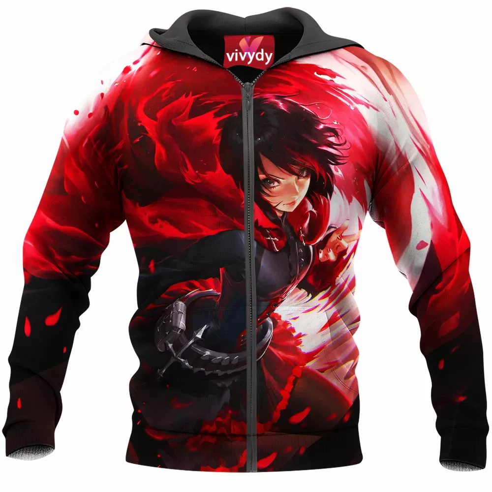 Rwby Zip Hoodie