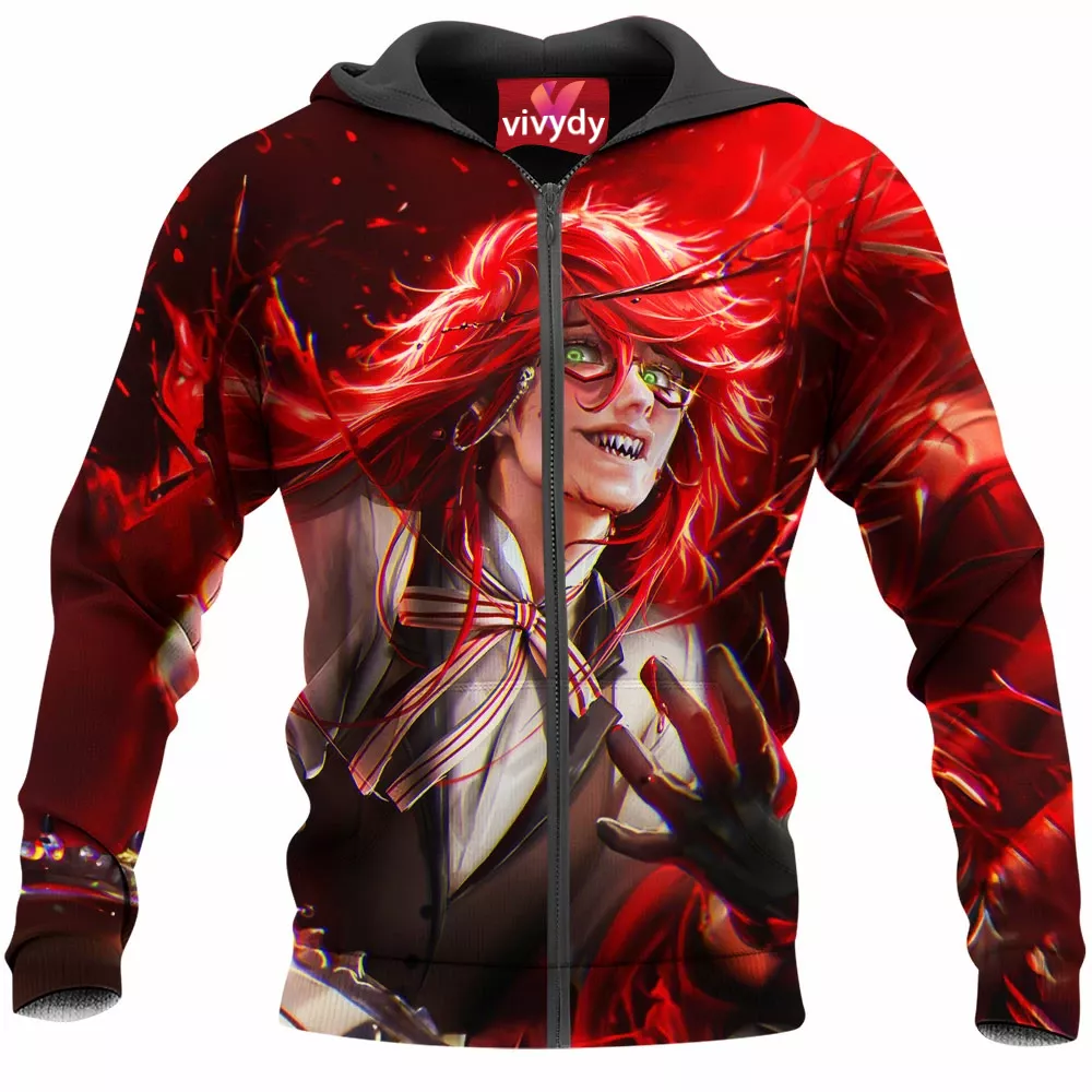 Grell Sutcliff Zip Hoodie