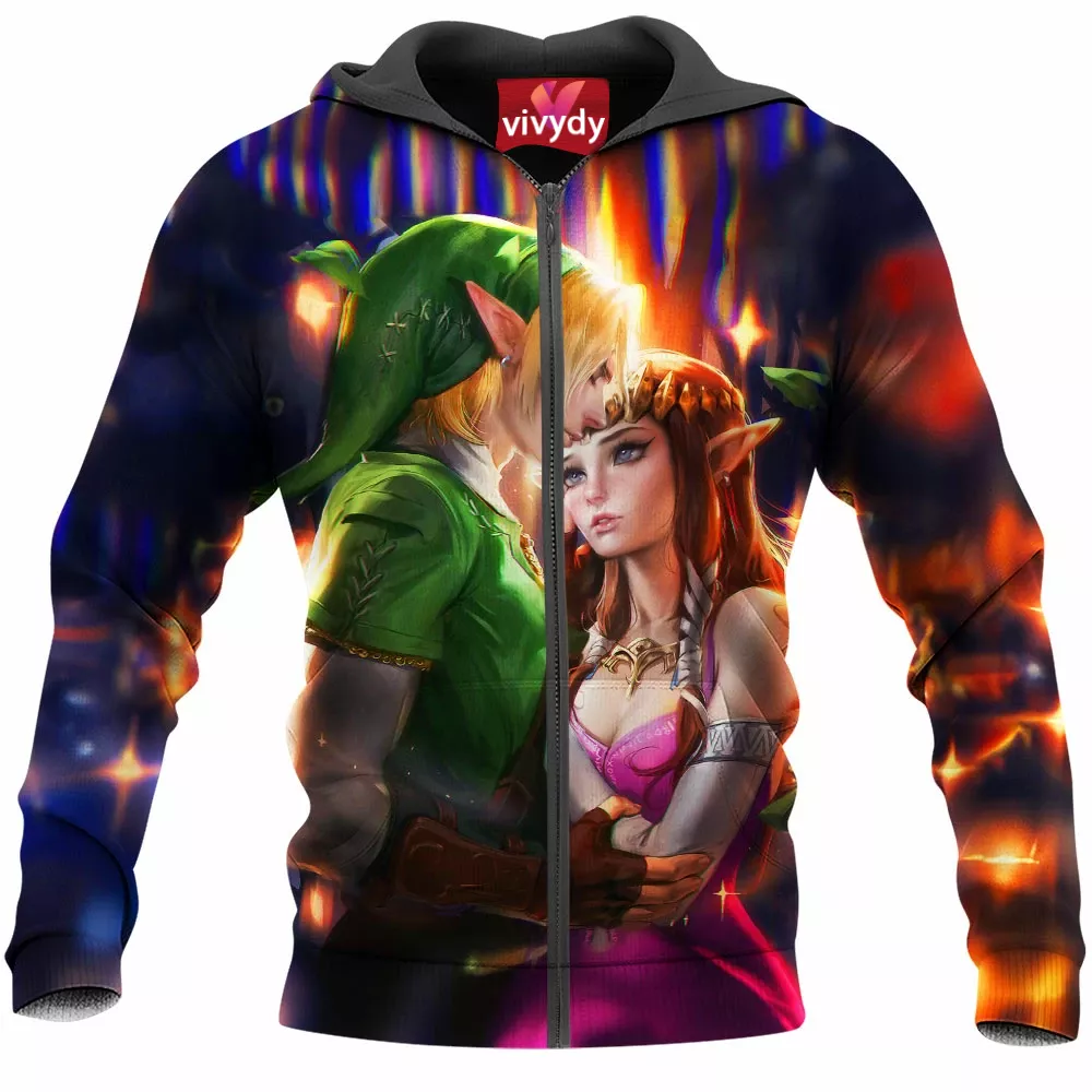 Link Zelda Zip Hoodie