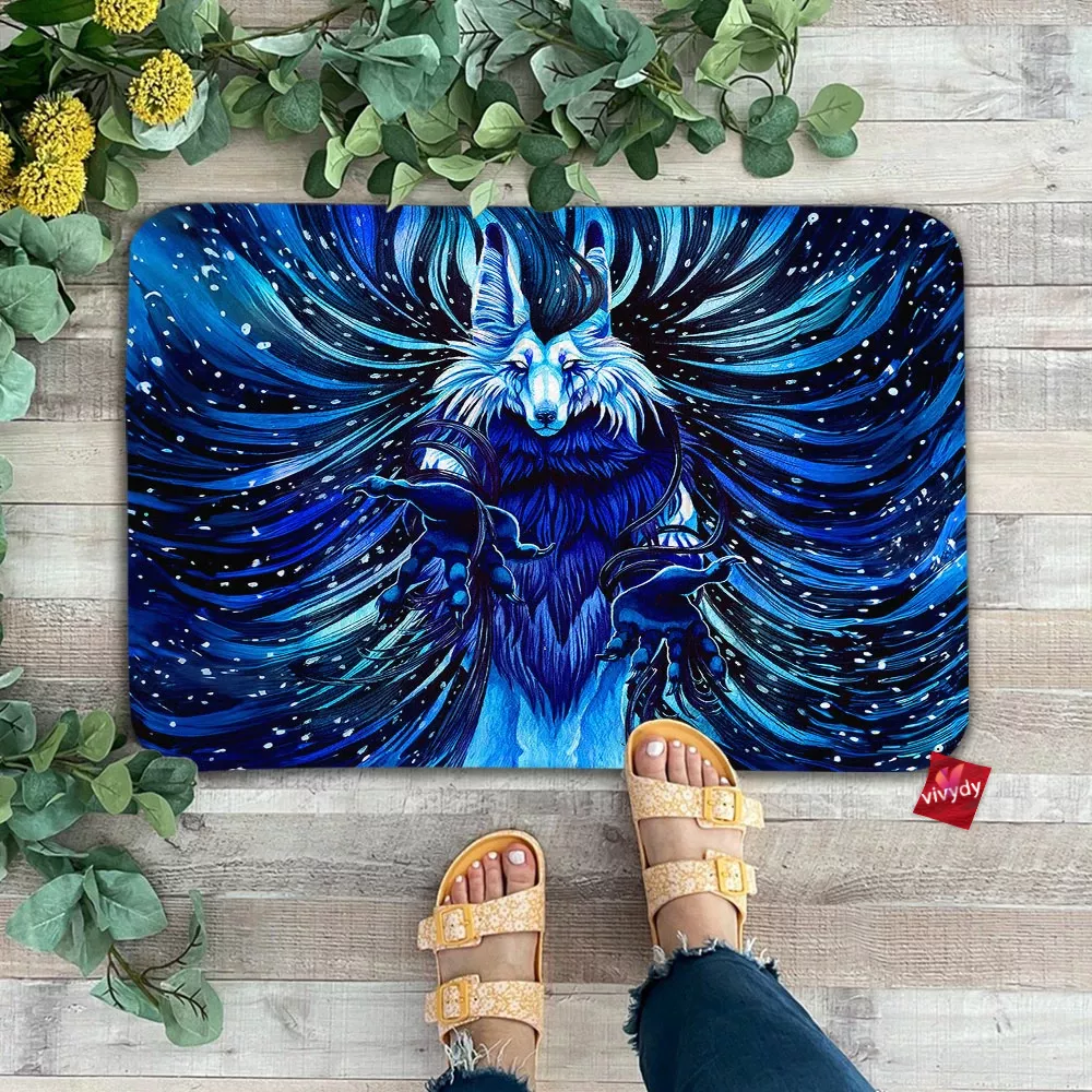 Magic Wolf Doormat