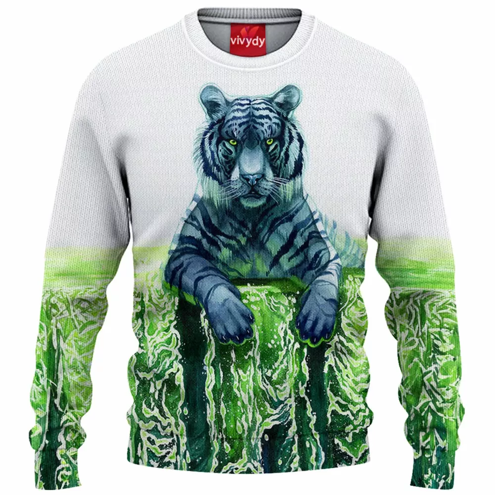 Tiger Knitted Sweater