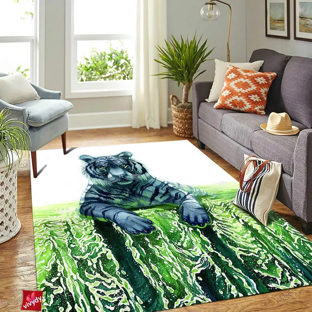 Tiger Rectangle Rug