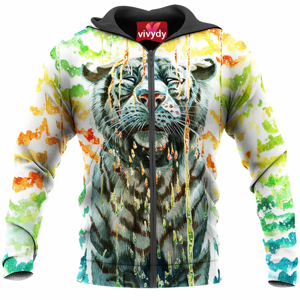 Tiger Zip Hoodie