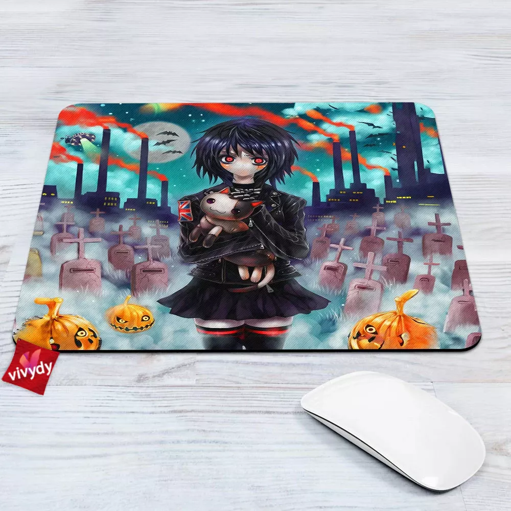 Anime Girl Mouse Pad