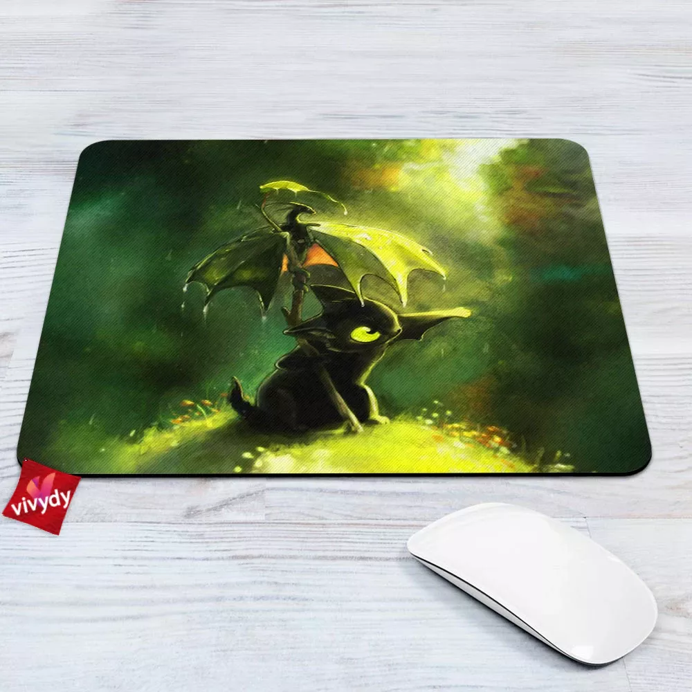 Black Cat Mouse Pad