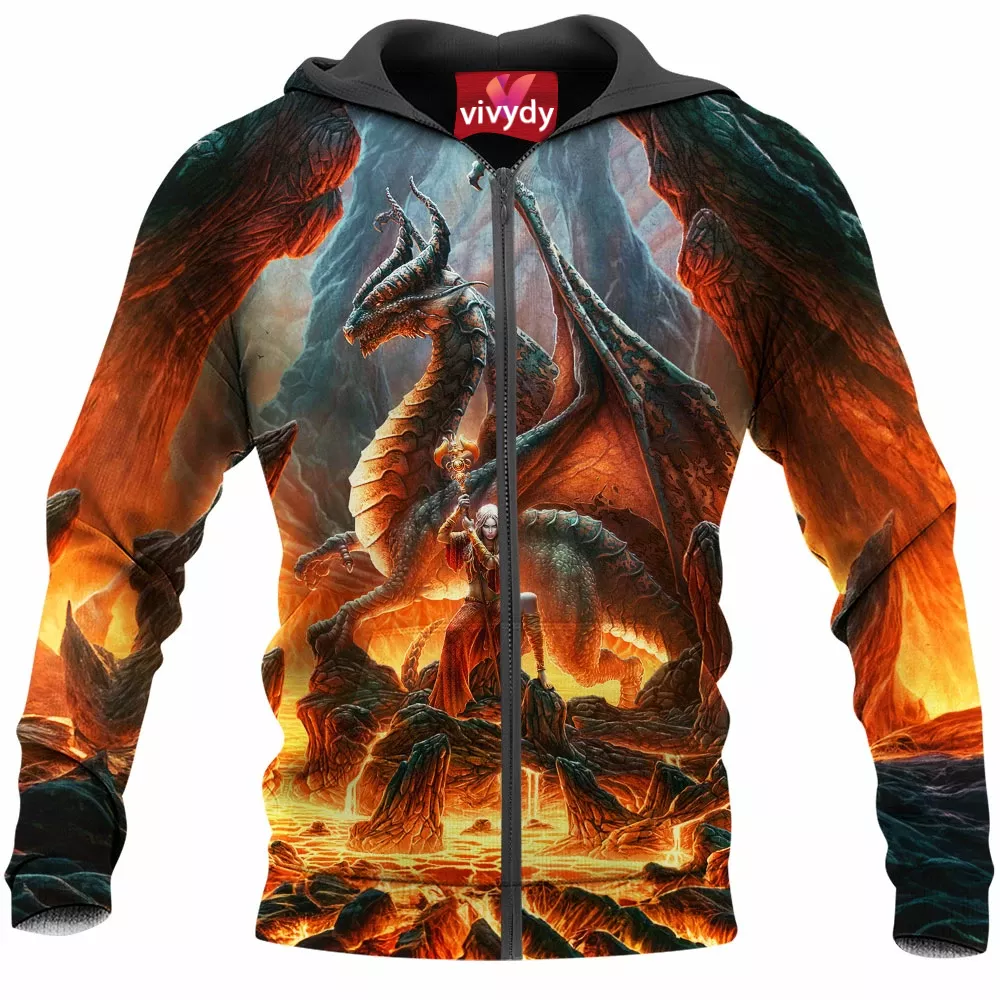 Dragon Mage Zip Hoodie