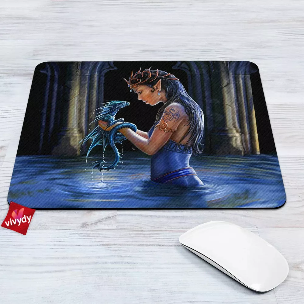 Water Dragon Mouse Pad