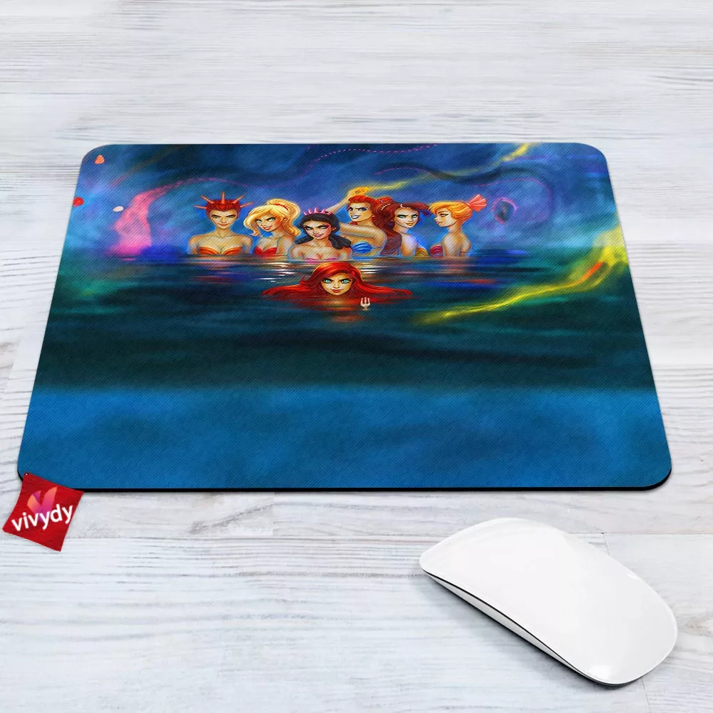 Animated Mermaids Mouse Pad