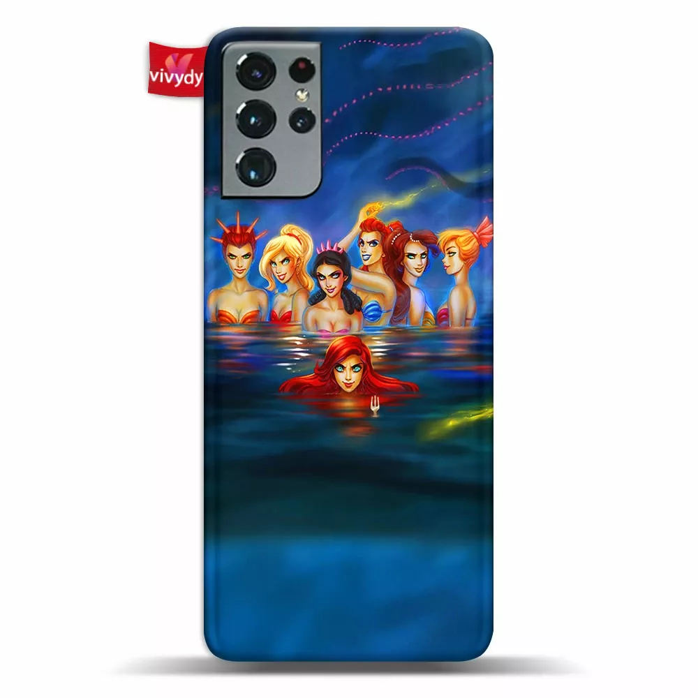 Animated Mermaids Phone Case Samsung