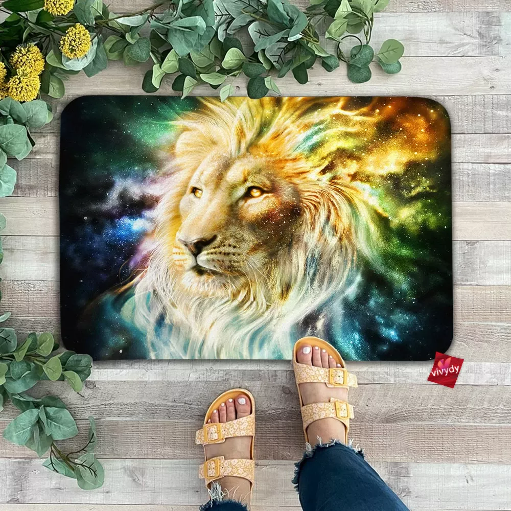 Galaxy Lion Doormat