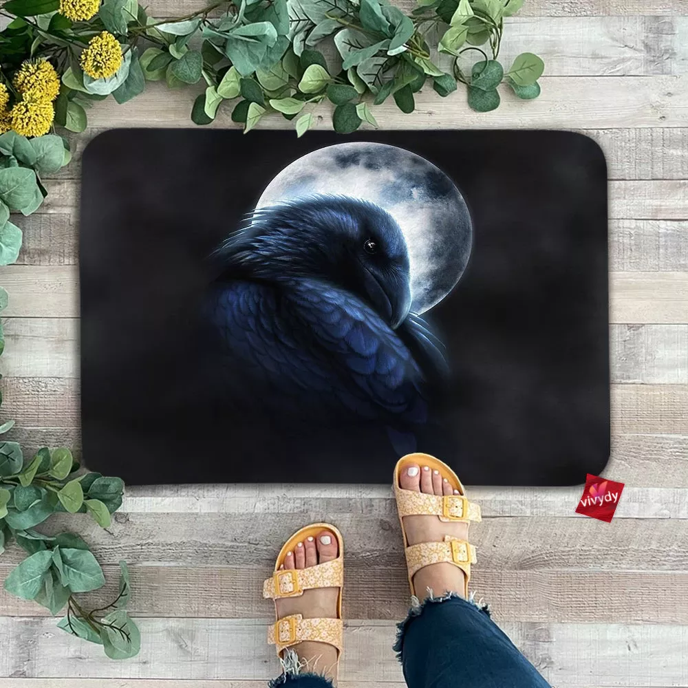 Moon Raven Comic Doormat