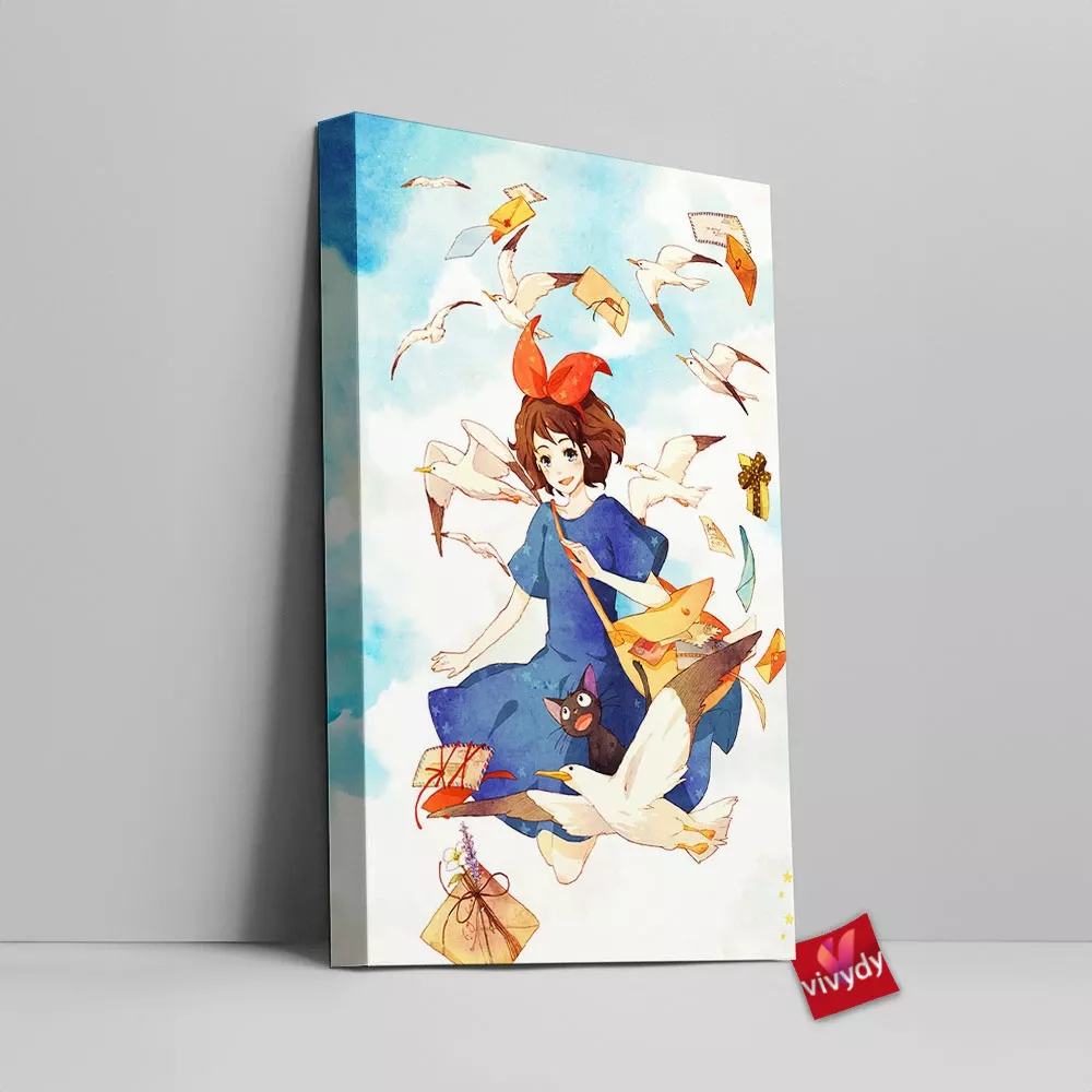 Kiki’s Delivery Service Canvas Wall Art