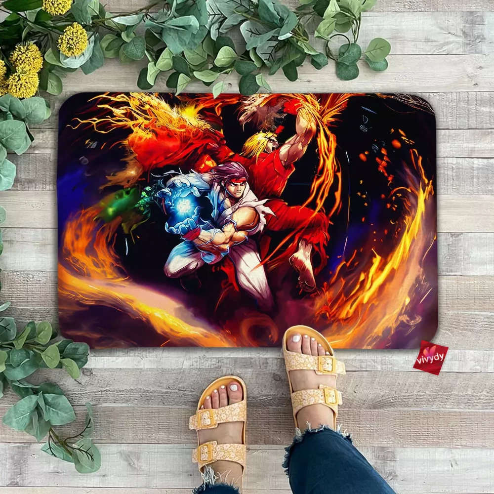 Hadoken Shoryuken Doormat