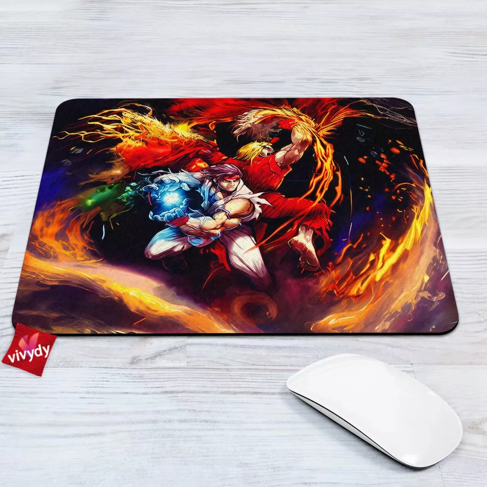 Hadoken Shoryuken Mouse Pad