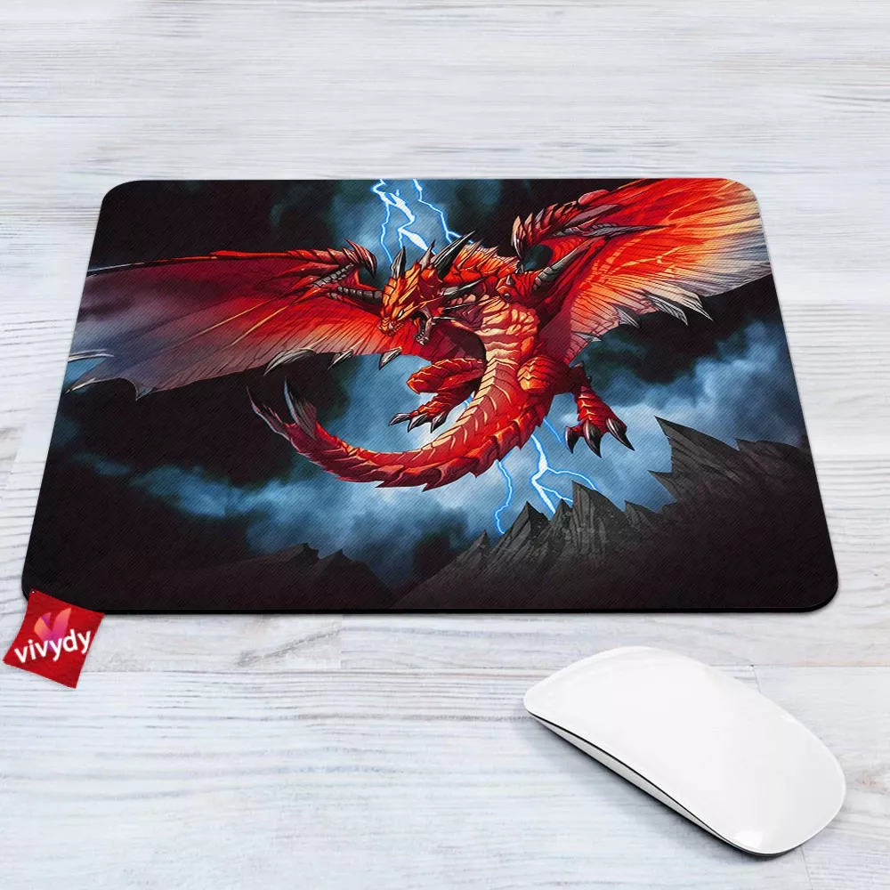 Red Dragon Mouse Pad