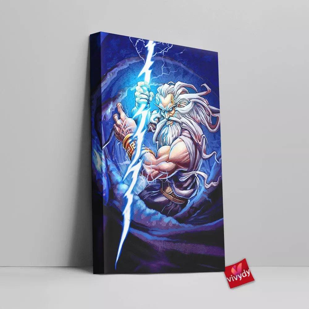 Zeus Canvas Wall Art