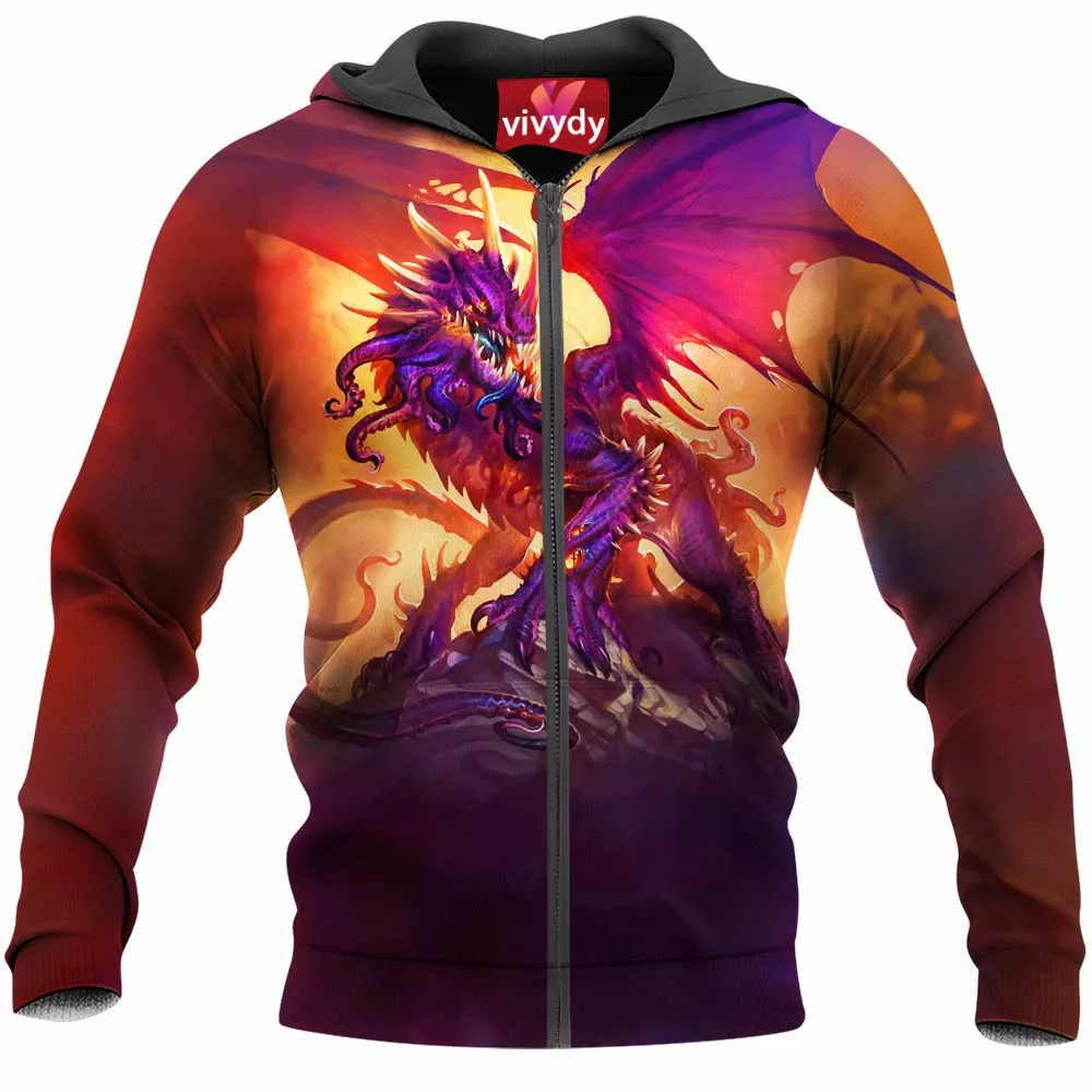 Nightmare Dragon Zip Hoodie